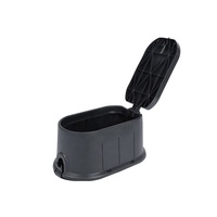 Boîtier de compteur d'eau antivol Tianyi Suns bleu/noir avec clé et connexion filetée pour compteurs d'eau DN15-DN50