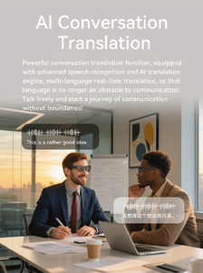 Kính thông minh AI tích hợp <span class=keywords><strong>camera</strong></span> 800W Pixels, quay video 1080P, gọi video, dịch thuật, trả lời câu hỏi, tính năng sạc Type-C - Product Image 3