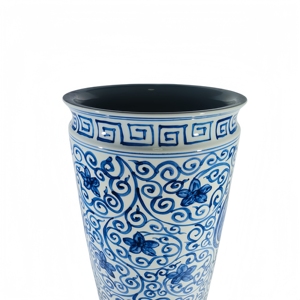 Jardinière en porcelaine <span class=keywords><strong>de</strong></span> Jingdezhen, peinte à la main, motif ajouré bleu et blanc, écologique, durable, pour jardin extérieur - Product Image 4