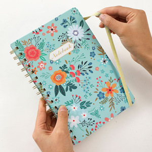Carnet à spirale moderne avec design personnalisé, pages colorées, élastique, fournitures de bureau et scolaires essentielles pour la vie quotidienne - Product Image 4