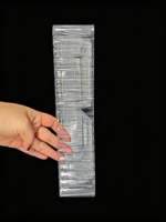 Barquette en blister empilable transparente en PET sur mesure pour biscuits et snacks, matériau de qualité alimentaire avec structure anti-écrasement pour la logistique