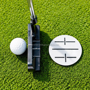 SwingPerfect - Juego de 5 Tapetes de Práctica de Golf para Putting, Doble Cara, con Alineación de Flechas, Almohadilla de Goma Suave, para Entrenamiento en Interiores y Exteriores - Product Image 3