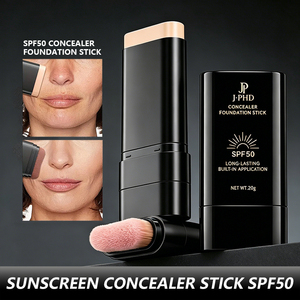 <span class=keywords><strong>Corrector</strong></span> SPF50, Base de Maquillaje en Barra Resistente al Agua que Cambia de Color, Marca Privada al por Mayor, Base de Maquillaje en Barra Mate <span class=keywords><strong>Naranja</strong></span> <span class=keywords><strong>para</strong></span> Piel Oscura - Product Image 1