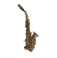 Eastern Music Professional Adjustable High Pitch Bb Soprano Saxophone Curved Design Wind Instrument