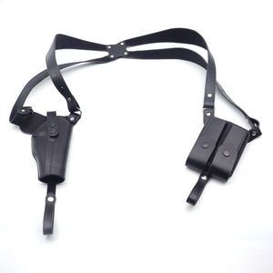 Nueva Bolsa Táctica de Hombro para Exteriores, Portacargador Doble, Bandolera, Funda Táctica Oculta de Cuero para Traje - Product Image 1