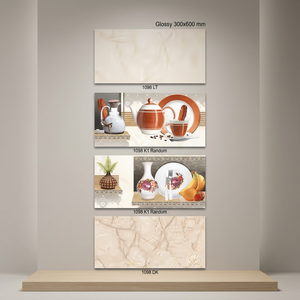 กระเบื้องเซรามิกผนังดิจิตอลขนาด300X600มม. 30x60ซม. กระเบื้องดินเผาห้องน้ำขนาด12X24นิ้ว - Product Image 2