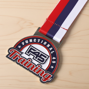 Medalla Deportiva de Metal 3D de Aleación de Zinc con Diseño Personalizado a Bajo Precio, Medalla para Maratón con Cinta - Product Image 1