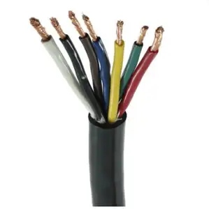 7 Way Truck Trailer Cable 0.75mm2 PVC Sheath Color OEM Wire