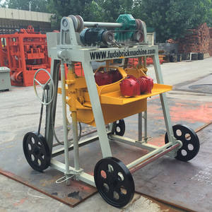 Blok pembuat dinding beton berongga portabel, mesin pembuat Blok 6 inci untuk konstruksi rumah - Product Image 6