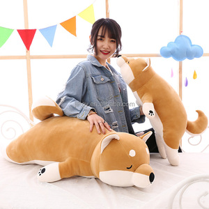 Yangzhou-almohada de felpa suave personalizada, <span class=keywords><strong>Inu</strong></span> <span class=keywords><strong>Shiba</strong></span>, fabricante de animales de peluche, venta al por mayor - Product Image 5
