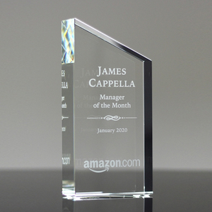 Premio in Cristallo Intrecciato - Regalo Aziendale Unico per Partner e Risultati Collaborativi - Product Image 3