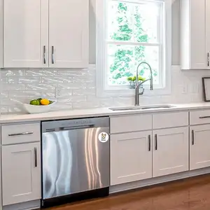 Kapı temiz kirli işareti dekor kapak için 2022 çin tedarikçisi bulaşık makinesi mıknatıs