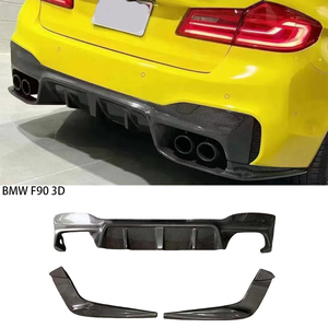 For 5 Series F90 M5 3D Style Carbon Fiber Rear Diffuser 2017-2023 - Product Image 2