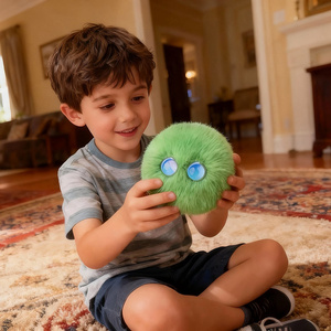 Robot peluche personnalisable IA Compagnon émotionnel, rechargeable par USB, taille ajustable, jouet en peluche super doux, cadeau pour enfants - Product Image 3