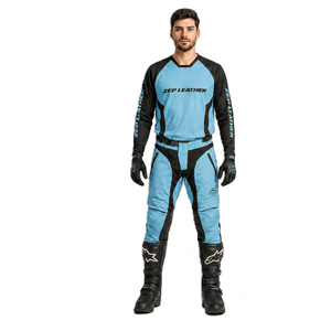 Ensemble de motocross haute performance personnalisé pour enfants et adultes, toutes saisons, pour enduro, MX, VTT, ATV, BMX, équipement de moto tout-terrain - Product Image 1