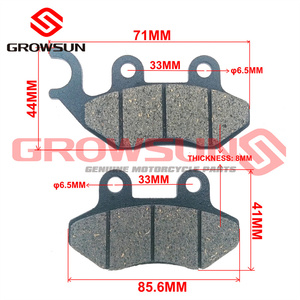 BX19020018B pastiglia freno anteriore per <span class=keywords><strong>SYM</strong></span> <span class=keywords><strong>ORBIT</strong></span> II <span class=keywords><strong>50</strong></span> <span class=keywords><strong>ORBIT</strong></span> III 125 JET4 <span class=keywords><strong>50</strong></span> R50 125 R125 JET14 <span class=keywords><strong>50</strong></span> 125I 200 JET X125 CROX50 dinamico - Product Image 6