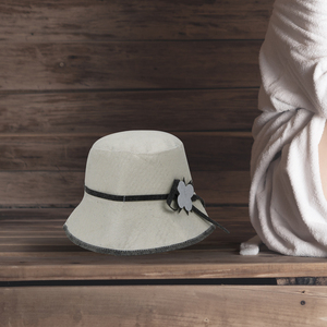 Un chapeau de sauna en pure laine qui ressemble à celui d'une star de cinéma et qui offre une sensation de fraîcheur pour s'échapper de la chaleur - Product Image 6