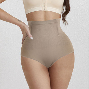 High <strong>Waisted</strong> Body Shaper Butt Lifter Panty Sexy Tummy Control Seamless Shapewear 4 Bones Breathable Light Shaping Slip <strong>Underwear</strong> - Product Image 4