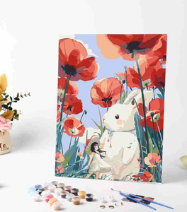 Precio al por mayor <span class=keywords><strong>pintura</strong></span> DIY pintada a mano <span class=keywords><strong>pintura</strong></span> por números <span class=keywords><strong>en</strong></span> marco de lienzo - Product Image 3