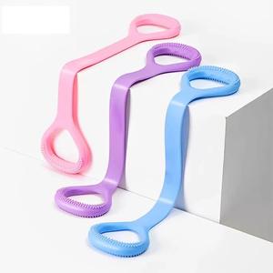 Libenli Bande de résistance en forme de 8 pour l'entraînement des épaules Bande d'exercice élastique pour Yoga Pilates Physiothérapie Adultes Enfants - Product Image 1