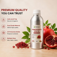 Huile de pépins de grenade 100% pure naturelle biologique pressée à froid, qualité cosmétique, soin de la peau, soin des cheveux, approvisionnement en vrac OEM, Halal/Kosher