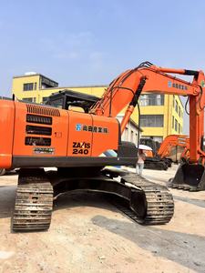 Excavadora Hitachi ZX240 de segunda mano, en buen estado, con pocas horas de uso, inspección en video de alta calidad. - Product Image 2