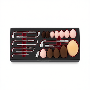 <b>Makeup</b> Sponge Set Professional Cosmetic Applicator For Face Foundation Blending <b>Tools</b> 12 Pieces - Product Image 2