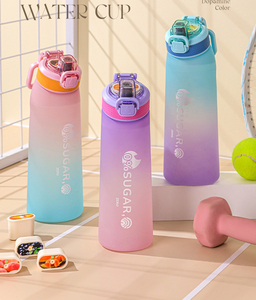 NOUVEAU 700ml 25oz Flacons d'eau en vaporisateur d'arôme Cycling Sports Tritan Bottle With Fruit Flavor Pod for Outdoor Hydratation Bpa-free - Product Image 4