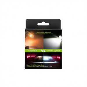 Ampoules LED T10 1W 5730 à culot en coin 12V Blanc Xénon pour éclairage de plaque d'immatriculation, feux de stationnement et intérieur - Product Image 1