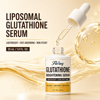 Sérum Visage Liquide Liposomal au Glutathion OEM/ODM Marque Privée Éclaircissant Anti-Taches Unifiant le Teint 30ml