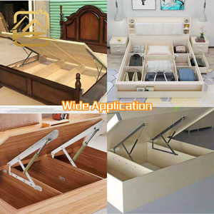 Varilla de soporte hidráulica para cama, amortiguador de presión de aire para tatami, elevador de cama, soporte para caja de cama, presión para caja de cama - Product Image 4