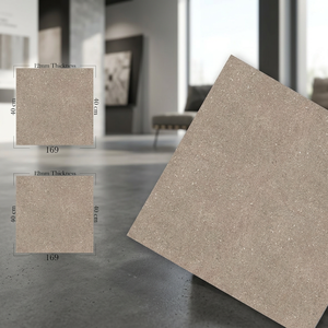 Calidad de grado AAA, 40x40cm, cerámica Digital, 400x400, suelo antideslizante para exteriores, aspecto de piedra, 12mm, azulejos de estacionamiento de porcelana para coche Exterior - Product Image 1