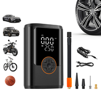 Mini compresseur d'air électrique sans fil numérique automatique intelligent pour vélo et voiture