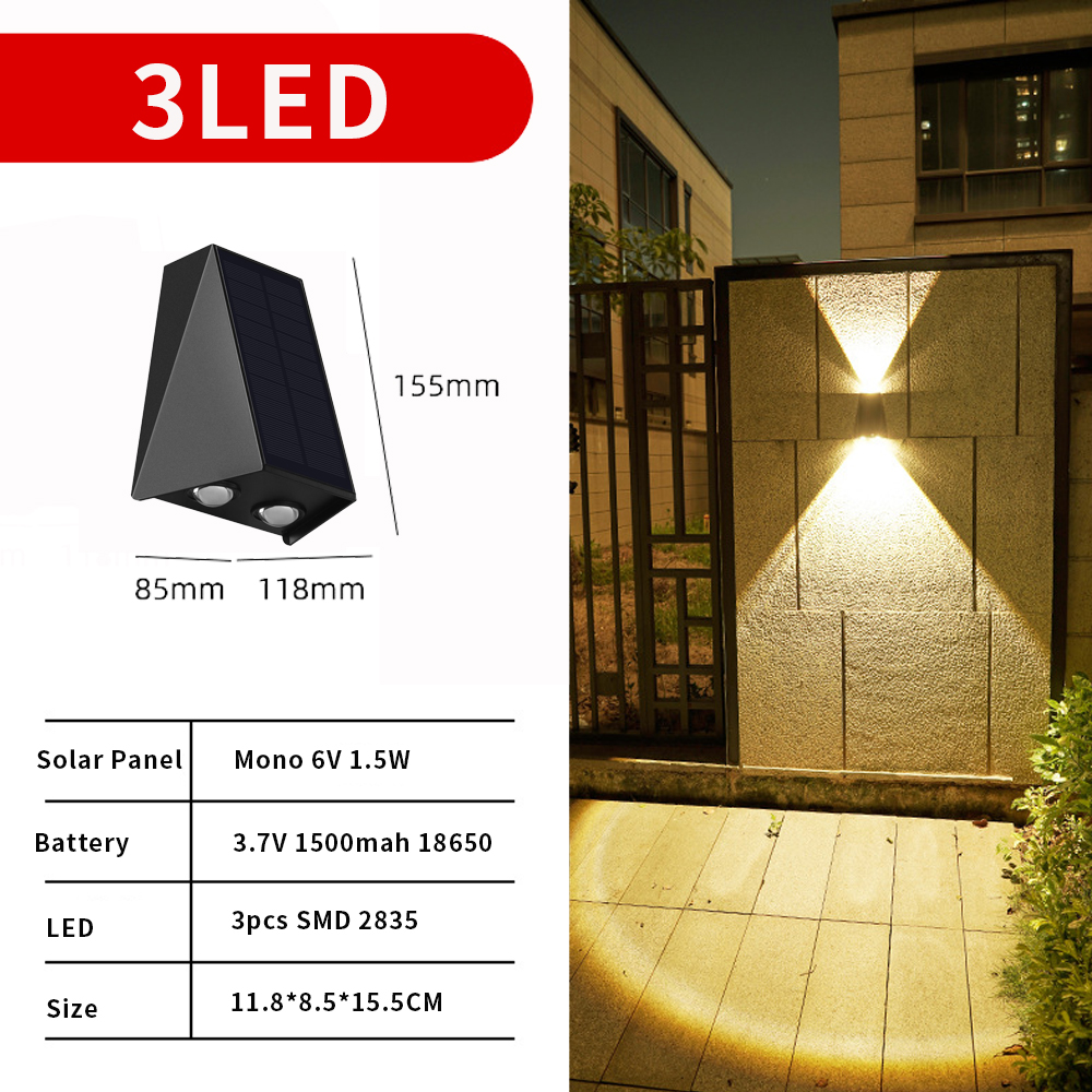 สีดำ - 3LED