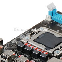 Esonic X58 placa base de escritorio X58LEK para LGA1366 XEON CPU juego de alto rendimiento para el juego Playerunknown es campos de batalla