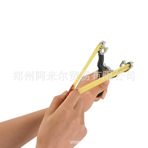 Sirius Traditional Slingshot Stainless Steel Six Strand Ball Locking Mechanism Durable Outdoor Use - Product Image 4