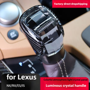Palanca de cambios de cristal en oferta para Lexus ES/RX/NX/IS/GS, cabezal de palanca de cambios modificado, tipo palanca de ondas. - Product Image 3