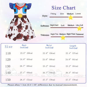 ชุดคอสตูมคาวเกิร์ลเด็ก ชุดเดรสลายวัว แรงบันดาลใจจากเจสซี่ในทอยสตอรี่ สำหรับเด็กผู้หญิง ชุดสำหรับงานปาร์ตี้ฮาโลวีน - Product Image 6