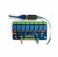 Módulo de Relé de 8 Canales Shanhai RS485/TTL UART con Protocolo Modbus RTU para Aplicaciones de Hogar Inteligente