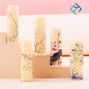 Контейнеры для губной помады квадратные 12,1 мм, оптовая продажа, упаковка для бальзама для губ с 3D-принтом - Product Image 3