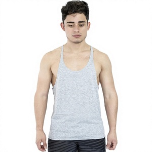 Camiseta sin mangas personalizada de primera calidad para hombre, transpirable, de secado rápido, para gimnasio, fitness, entrenamiento deportivo, chaleco de entrenamiento atlético - Product Image 1