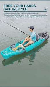 IFUNGOO Y02-K Propulsore Elettrico per <span class=keywords><strong>Kayak</strong></span> con Batteria B75 |   450W/10,5kg di spinta |   Impermeabile |   Motore Professionale ad Alte Prestazioni Stabili |   4 - Product Image 2