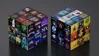 Cube magique personnalisé avec impression UV, mini 3x3x3, en plastique ABS, jouet éducatif promotionnel, casse-tête pour enfants, cadeau