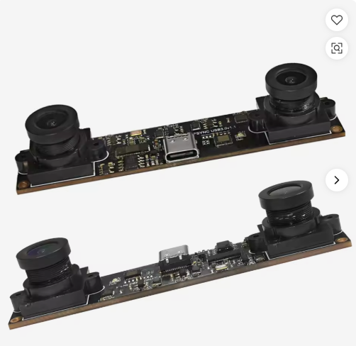 USB 3.0 Camera 720P Global Shutter Dual Lens Camera Module PIXEL 4.8um*4.8um 2560*800 Resolution Frame Synchronization