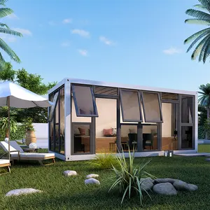 Produsen Kustom Murah Rumah Prefab Garasi Rumah Kontainer Prefabrikasi dengan Pemasok Emas Pintu Garasi Rumah Kereta