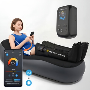 Masseur de pieds et de jambes à compression d'air, entièrement enveloppant, réglable, pour la récupération, OEM ODM AS ALL STAR - Product Image 1