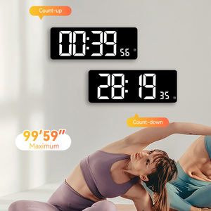 Reloj de Pared Digital LED Personalizado con Pantalla Grande, Temperatura, Luz Nocturna, Calendario, Venta al Por Mayor - Product Image 4