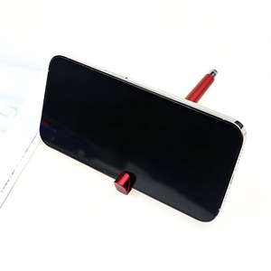 <span class=keywords><strong>Stylo</strong></span> <span class=keywords><strong>publicitaire</strong></span> <span class=keywords><strong>pas</strong></span> <span class=keywords><strong>cher</strong></span> avec logo personnalisé, <span class=keywords><strong>stylo</strong></span> à bille 0,5 mm en plastique avec support de téléphone et code QR <span class=keywords><strong>pour</strong></span> le bureau - Product Image 3