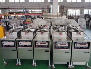 เครื่องทอดไก่ไฟฟ้าด้วยตนเองเครื่องทอดแก๊สเคเอฟซีเครื่องทอดไก่เนื้อ - Product Image 5