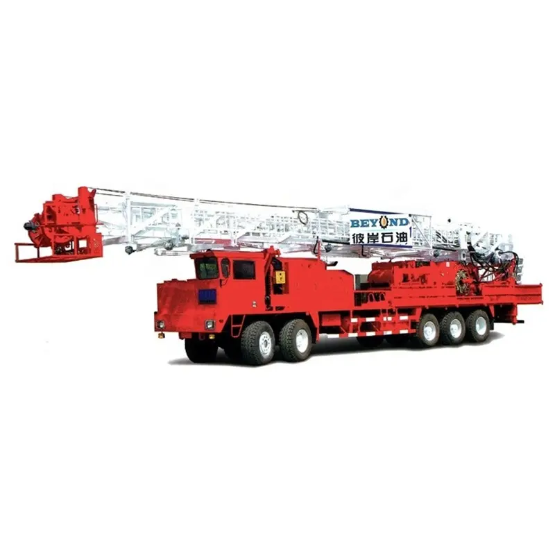 נפט קידוח ציוד החלקה רכוב קידוח rig ZJ15/900 1500m קידוח עומק